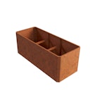 Vorschaubild Premium Hochbeet aus Cortenstahl mit Rostpatina 200 x 80 x 75 cm