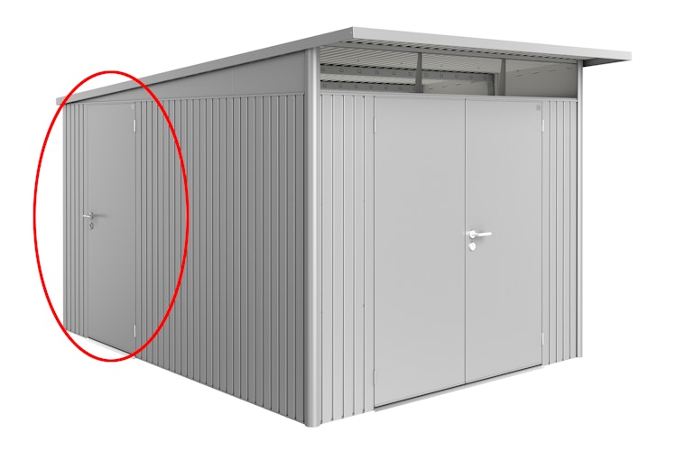 Zusatztür für Biohort Gerätehaus Avantgarde