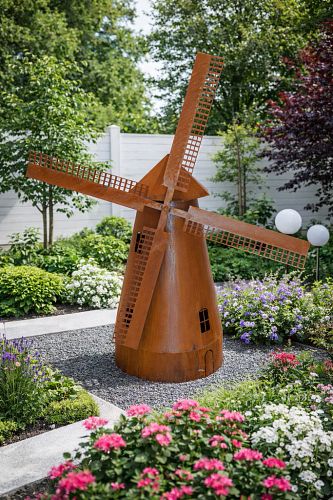 Badeko Windmühle „1000“ in Edelrostoptik