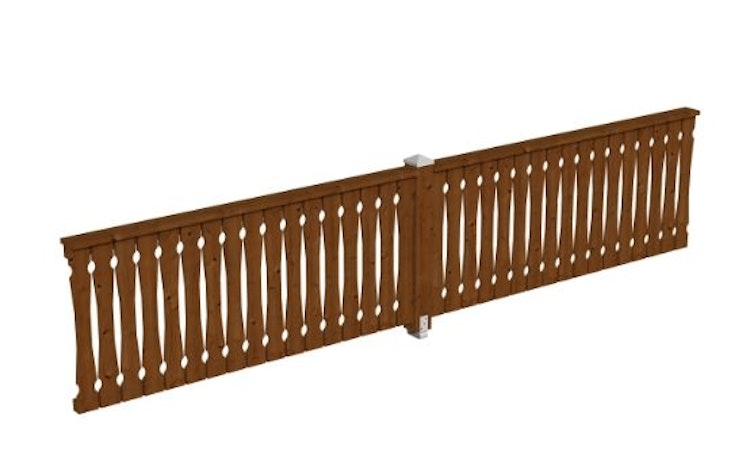 Skan Holz Brüstung Balkonschalung zu Pavillon Cannes / Orleans