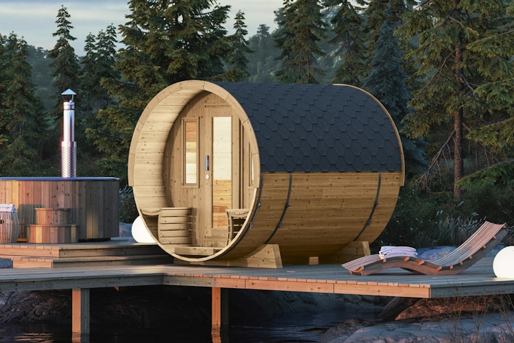 Wolff Finnhaus Saunafass 280 de luxe