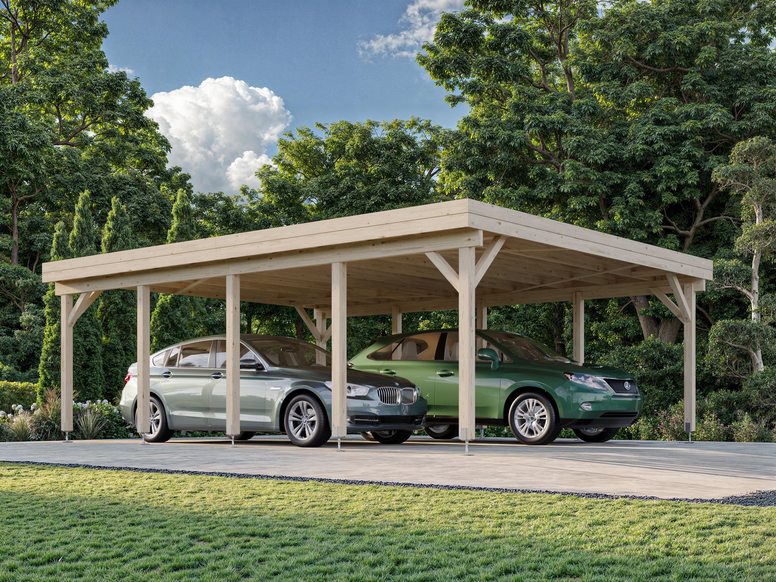 Palmako Carport Karl 40,6 m²