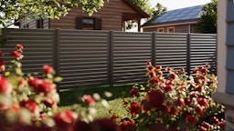 dz Alu Steckzaunelement VIDUAL Pure 100 für Pfosten 90/90 mmZubehörbild