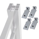 Vorschaubild Fiberdeck BOSTON Set mit 4 Konnektoren für U-Leiste