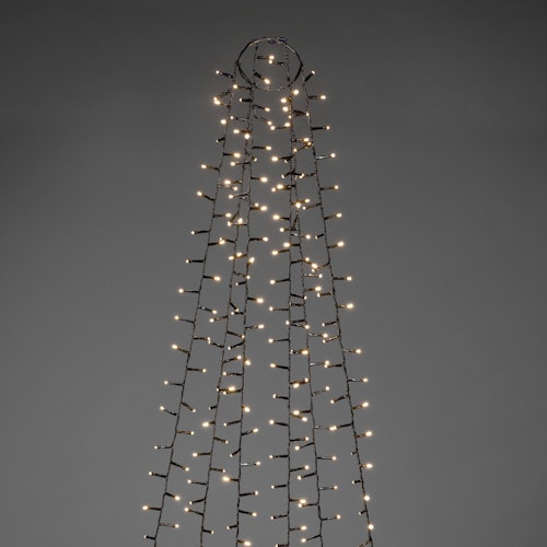 Konstsmide Weihnachtsbeleuchtung  Micro LED Baummantel 660 warmweiße Dioden