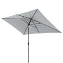 Vorschaubild doppler Mittelmastschirm myZONE 300 x 200 Auto Tilt, Aluminium Anthrazit / 100 % Polyester 180 g/m²
