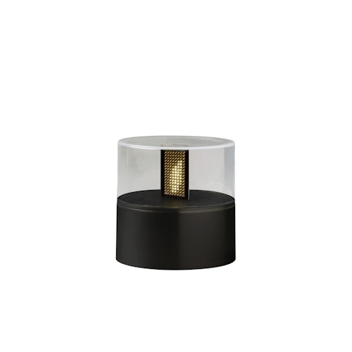 Konstsmide Weihnachtsbeleuchtung  LED Flamme mit schwarzem Kunststoffsockel