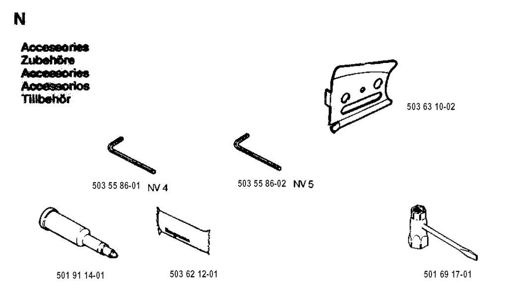 Explosionszeichnung Ersatzteile
