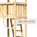 Vorschaubild Akubi Stelzenhaus Benjamin mit Holzrampe