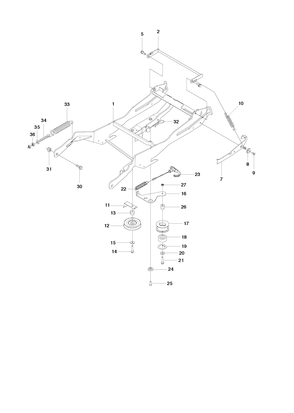 Explosionszeichnung Ersatzteile