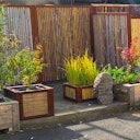 Vorschaubild BambusBASIS Hochbeet - Profile Corten