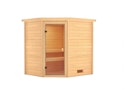 Vorschaubild Karibu Woodfeeling Sauna Elea - 38 mm Massivholz Aktionssauna inkl. gratis Sauna-Zubehörset im Wert von 234,94 €