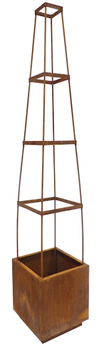 Badeko Pflanzturm ,,Martin 400“ in Edelrostoptik