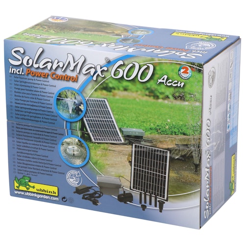 Ubbink Springbrunnenpumpe SolarMax 600 Accu