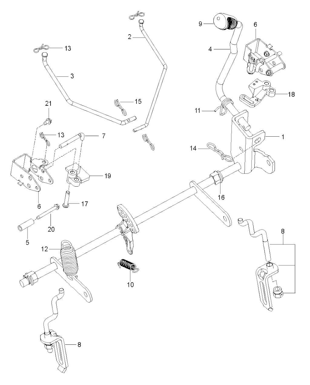 Explosionszeichnung Ersatzteile