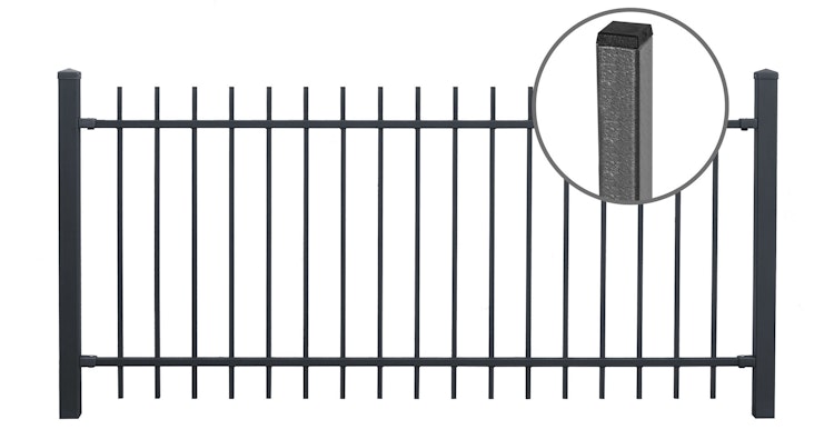 dz Schmuckzaunmatte Residenz select+ BRIENZ - Verschiedene Höhen und Breiten