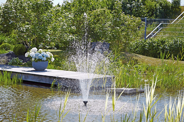 Oase Wasserspielpumpe Aquarius Fountain Set Classic 1000