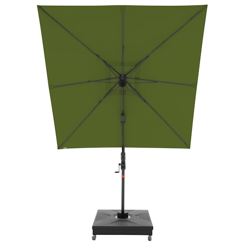 doppler Pendelschirm myZONE 210 x 210, Aluminium Anthrazit / 100 % Polyester 180 g/m²