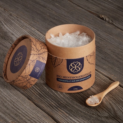 Liebenstein Bio Mentholkristalle für die Sauna (100g)