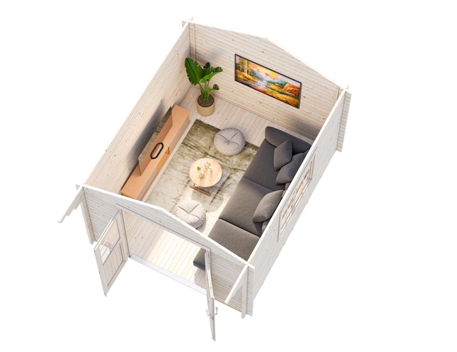 Palmako Gartenhaus Sally 10,2 m² - 44 mm