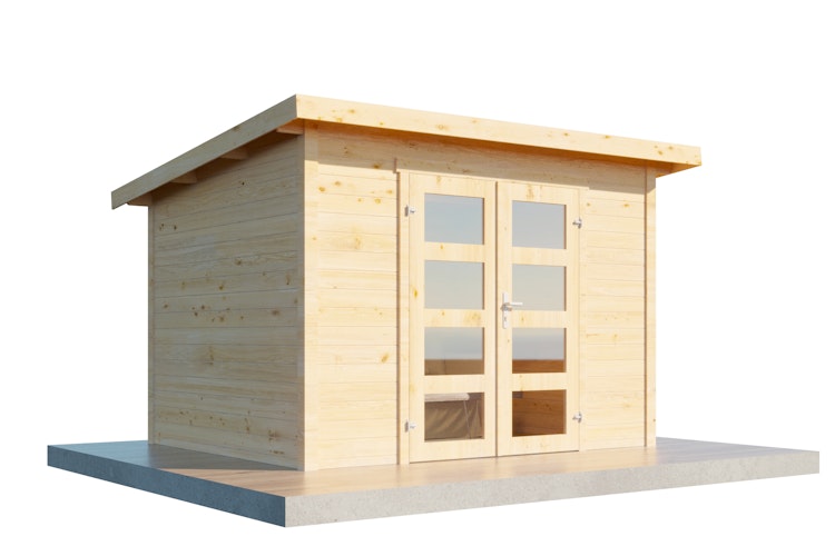 Wolff Finnhaus Gartenhaus Thies 2923 - 28 mm