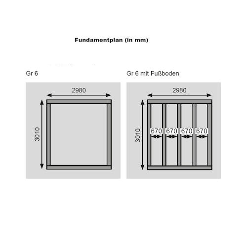 Karibu Woodfeeling Gartenhaus Askola 2/3/3,5/4/5/6 mit 240 cm Schleppdach
