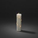 Vorschaubild Konstsmide Weihnachtsbeleuchtung  LED Echtwachskerze cremeweiß 17,8cm
