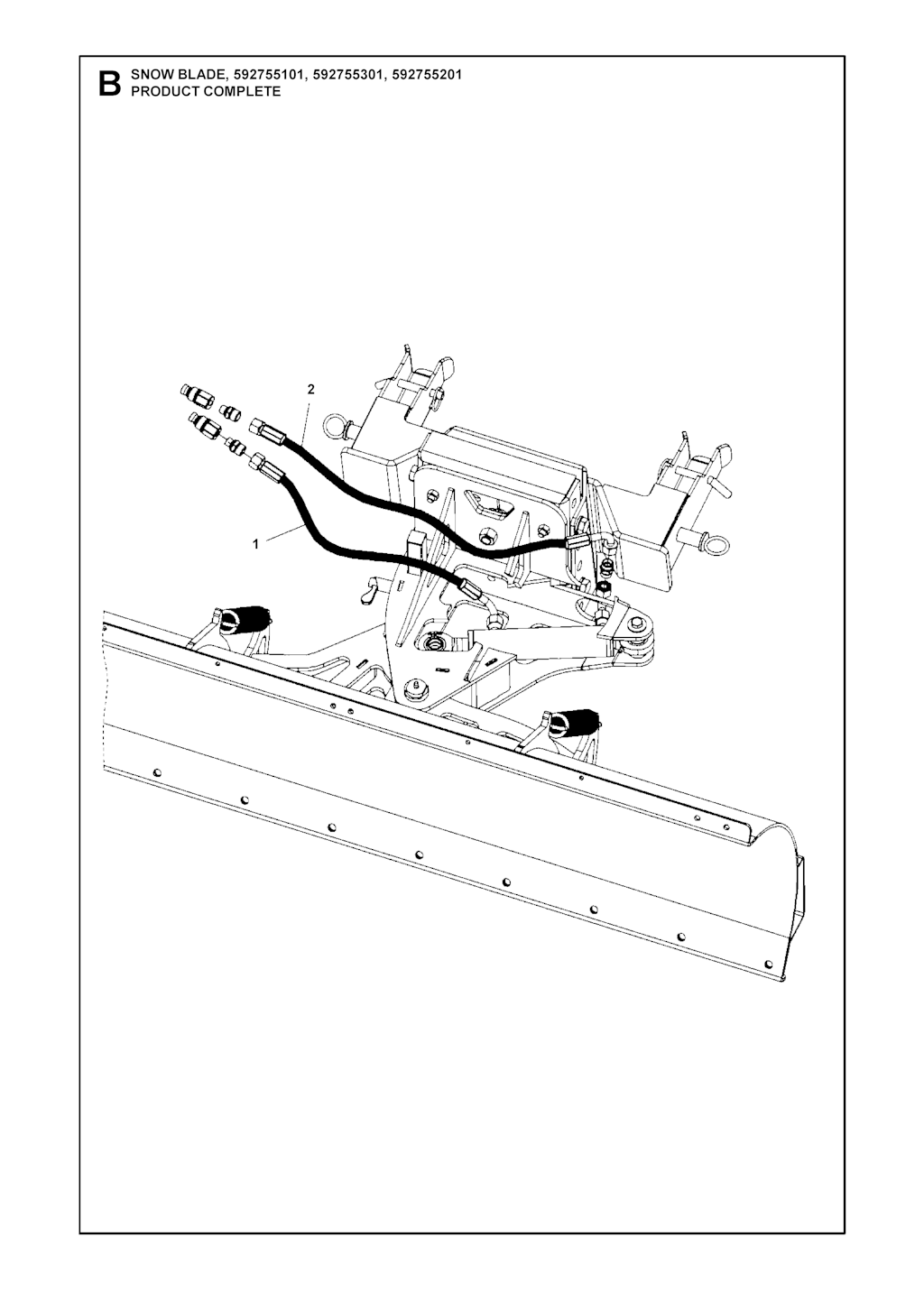 Explosionszeichnung Ersatzteile