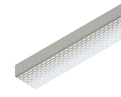 OSMO Fassade ZUB Alu Lüftungswinkel  0,8 mm einseitig Lochung 208 cm²/lfm VE 1 Stk.
