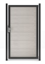 Vorschaubild GroJa Viento Tor 1-flügelig mit Anthrazitrahmen