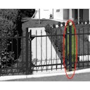 Vorschaubild Alberts® Klobenpfosten für Doppeltore aus Aluminium