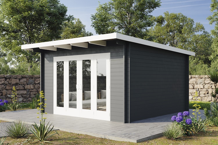 Wolff Finnhaus Gartenhaus Tammo 3838 - 40 mm