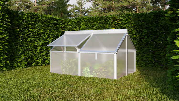 Vitavia Frühbeet Gaia Jumbo inkl. 4 Dachfenster