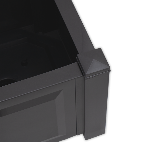 KHW Rosenbogen mit Pflanzkasten