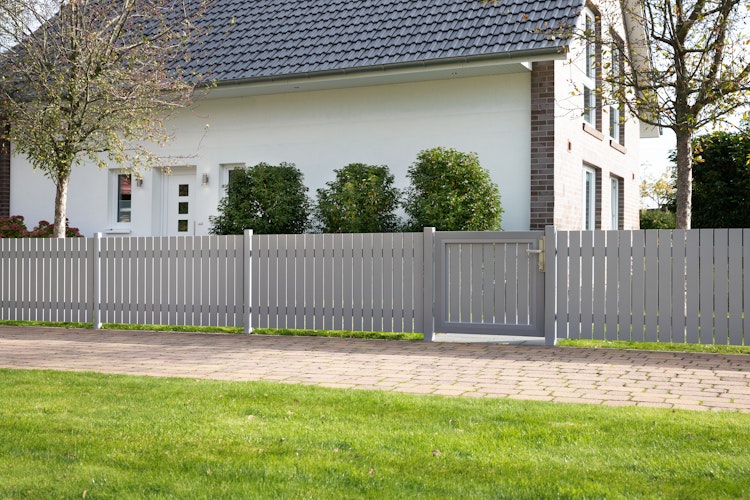 TraumGarten Alu-Vorgartenzaun Squadra