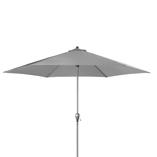 doppler Mittelmastschirm ACTIVE 320 Auto-Tilt, Aluminium Silber / Polyester 180 g/m²