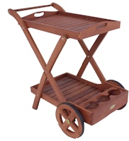 Garden Pleasure Teewagen TOLEDO, Eukalyptus geölt