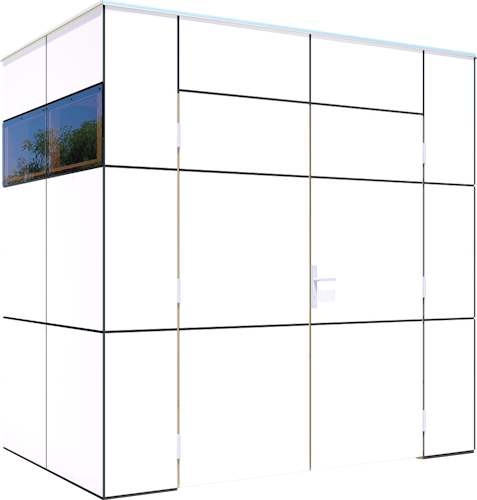 Bertilo Gartenhaus HPL Mini - 6 mm