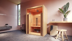 Weka Infrarot Wärmekabine Hamina Gr. 2 inkl. Linienstrahler