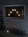 Vorschaubild Konstsmide Weihnachtsbeleuchtung  LED Lichtervorhang 6 Sterne