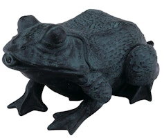 Heissner Teichfigur "Frosch" mit Teichpumpe 250 l/h, Solar