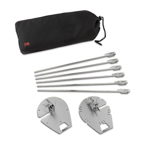Weber CRAFTED Spieße-Set für Drehspieße