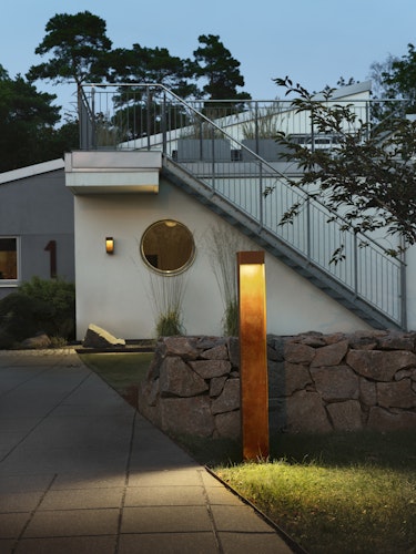 Konstsmide Wegeleuchte Rho 10 Watt rostfarben (7360-970)