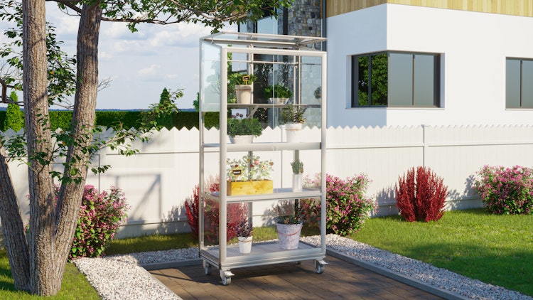 Vitavia Zusatzregal für Balkongewächshaus Stad 