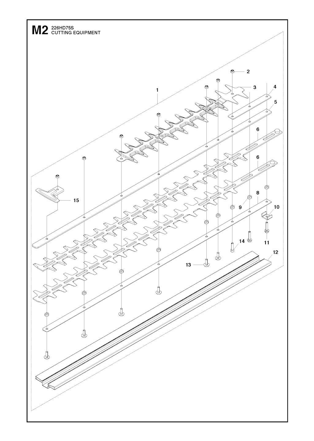 Explosionszeichnung Ersatzteile