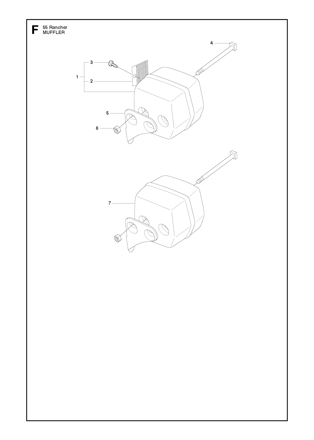 Explosionszeichnung Ersatzteile