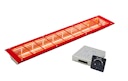 Vorschaubild Infraworld VITALlight-Infrarotstrahler-Set rot Easy Control-schwarz - gerader Einbau