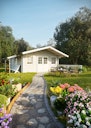 Vorschaubild Palmako Gartenhaus Helena 24,6 m² - 70 mm