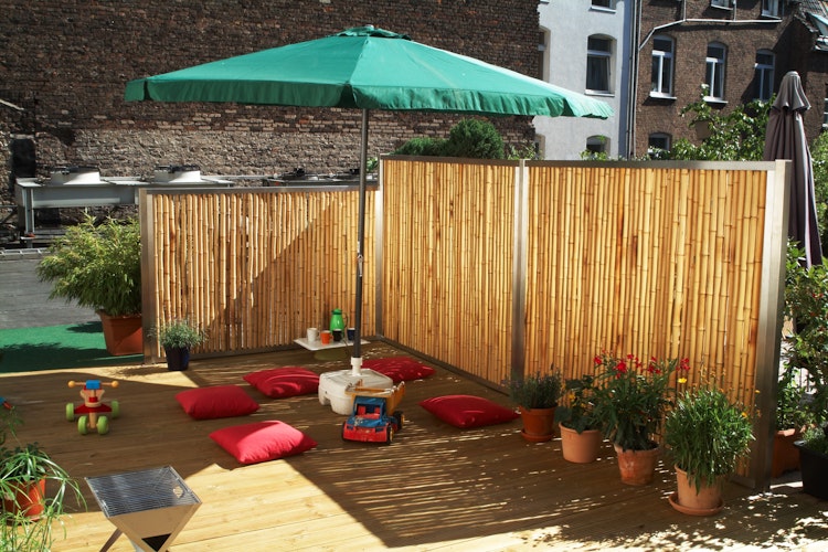 BambusBASIS Modul5 Slimline Mittelpfosten