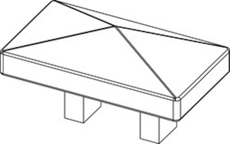 OSMO Wandanschlusskappe inkl. Schrauben